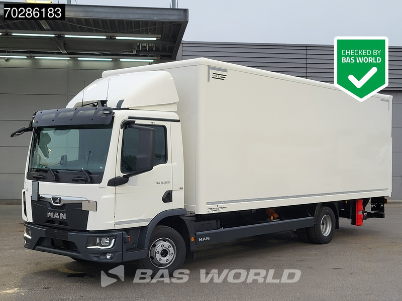 MAN TGL 12.220 4X2 NEW! 12tonner Automatic 1500kg Ladebordwand Navi Euro 6 - Tovornjak zabojnik: slika 1 MAN TGL 12.220 4X2 NEW! 12tonner Automatic 1500kg Ladebordwand Navi Euro 6 - Tovornjak zabojnik: slika 1