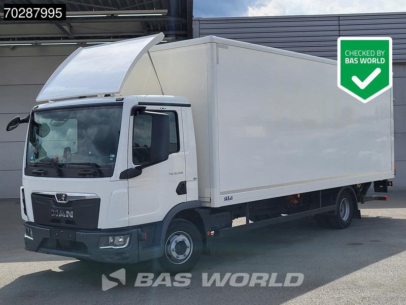 MAN TGL 12.250 4X2 12tonner LOW Mileage 1500kg Ladebordwand Automatic Euro 6 - Tovornjak zabojnik: slika 1 MAN TGL 12.250 4X2 12tonner LOW Mileage 1500kg Ladebordwand Automatic Euro 6 - Tovornjak zabojnik: slika 1