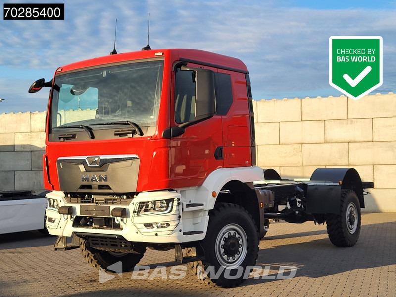 MAN TGM 18.250 4X4 New! Steelsuspension Big-Axle Automatic Euro 6 - Tovornjak-šasija: slika 1 MAN TGM 18.250 4X4 New! Steelsuspension Big-Axle Automatic Euro 6 - Tovornjak-šasija: slika 1
