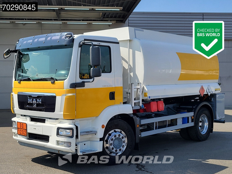 MAN TGM 18.340 4X2 Rohr Fuel tanker 15100 liter Automatic Euro 6 - Tovornjak cisterna: slika 1 MAN TGM 18.340 4X2 Rohr Fuel tanker 15100 liter Automatic Euro 6 - Tovornjak cisterna: slika 1