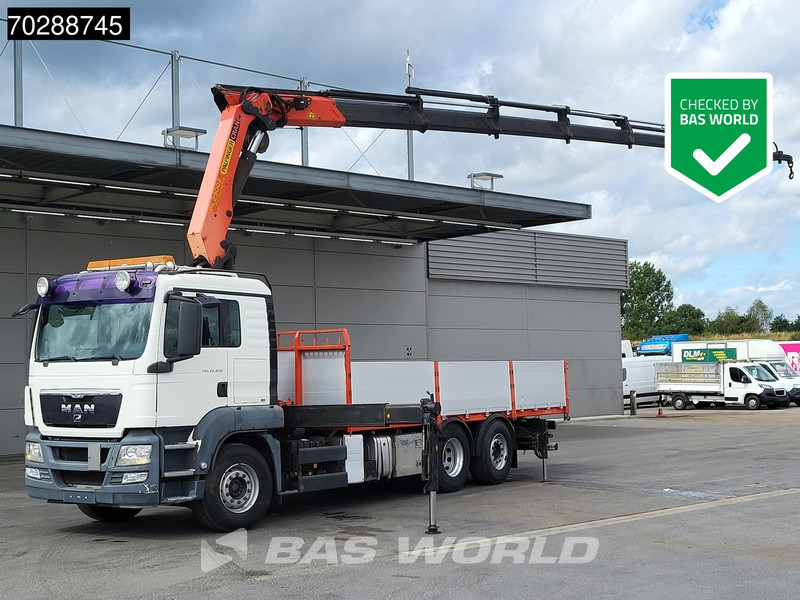 MAN TGS 26.400 TGS 6X2 Palfinger PK29002 Crane Kran 2.5Tons Winch Lift+steering Euro 4 - Tovornjak s kesonom, Tovornjak z dvigalom: slika 1 MAN TGS 26.400 TGS 6X2 Palfinger PK29002 Crane Kran 2.5Tons Winch Lift+steering Euro 4 - Tovornjak s kesonom, Tovornjak z dvigalom: slika 1