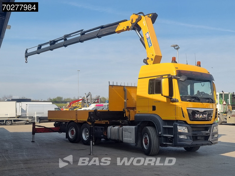 Tovornjak s kesonom, Tovornjak z dvigalom MAN TGS 26.480 6X4 HMF 5020 K6 Crane Kran 6x2H4 Hydrodrive Euro 6: slika 8