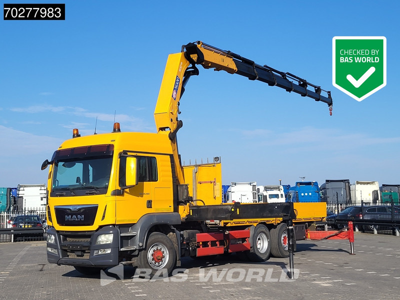 MAN TGS 26.480 6X4 HMF 5020-K6 Crane Kran Hydrodrive Lift+Lenkachse Euro 6 - Tovornjak s kesonom, Tovornjak z dvigalom: slika 1 MAN TGS 26.480 6X4 HMF 5020-K6 Crane Kran Hydrodrive Lift+Lenkachse Euro 6 - Tovornjak s kesonom, Tovornjak z dvigalom: slika 1