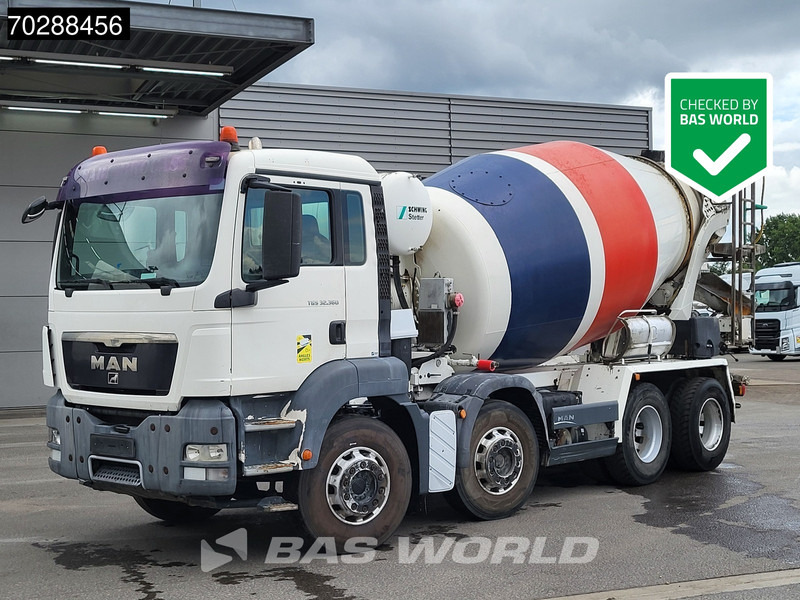 MAN TGS 32.360 8X4 9M3 Schwing Stetter Steel suspension Manual Euro 4 - Avtomešalec: slika 1 MAN TGS 32.360 8X4 9M3 Schwing Stetter Steel suspension Manual Euro 4 - Avtomešalec: slika 1