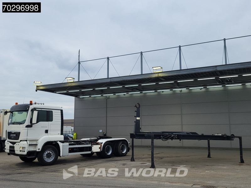 MAN TGS 33.440 6X4 25Ton AJK NHS25-5930 hooklift with 5th wheel Wechselsystem Manual Big-Axle Euro 5 - Kotalni prekucni tovornjak: slika 3 MAN TGS 33.440 6X4 25Ton AJK NHS25-5930 hooklift with 5th wheel Wechselsystem Manual Big-Axle Euro 5 - Kotalni prekucni tovornjak: slika 3