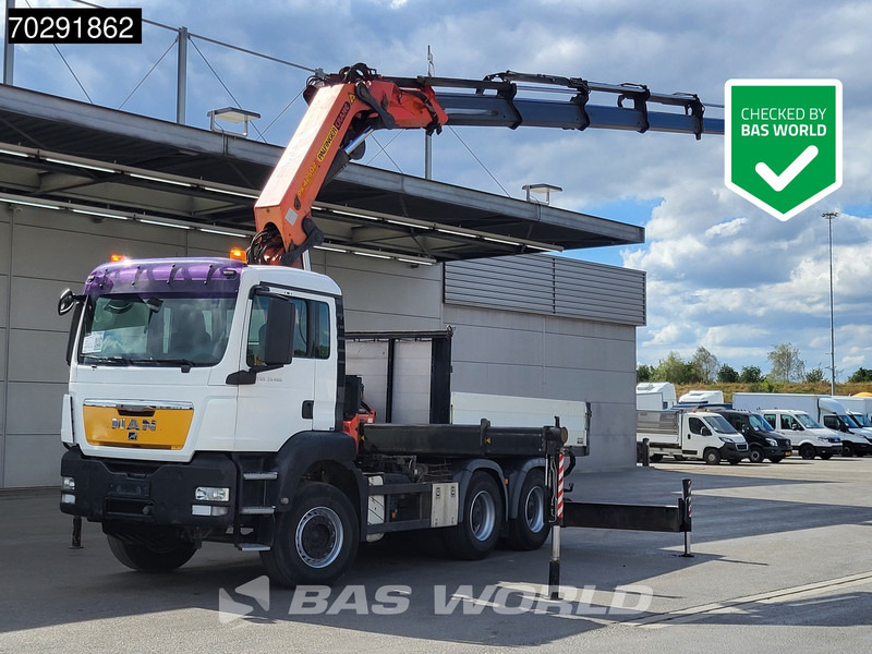 MAN TGS 33.480 6X4 Palfinger PK42505 Crane Fifth wheel Retarder Big-Axle Manual Euro 5 - Tovornjak s kesonom, Tovornjak z dvigalom: slika 1 MAN TGS 33.480 6X4 Palfinger PK42505 Crane Fifth wheel Retarder Big-Axle Manual Euro 5 - Tovornjak s kesonom, Tovornjak z dvigalom: slika 1