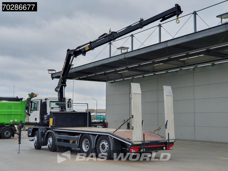 MAN TGS 35.360 8X2 HIAB X-Hiduo 158 BS-3 Crane Lift+lenkasche Machine transporter Euro 6 - Tovornjak avtotransporter, Tovornjak z dvigalom: slika 2 MAN TGS 35.360 8X2 HIAB X-Hiduo 158 BS-3 Crane Lift+lenkasche Machine transporter Euro 6 - Tovornjak avtotransporter, Tovornjak z dvigalom: slika 2
