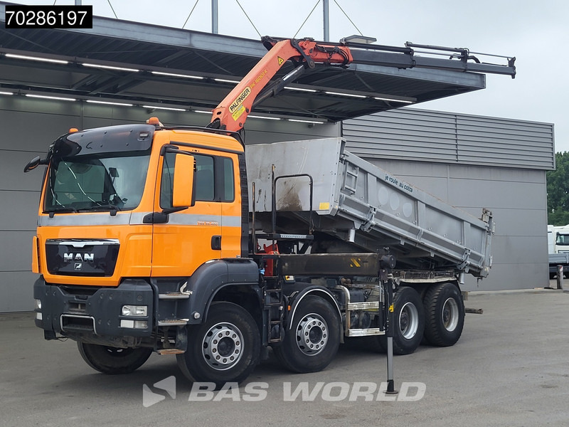 MAN TGS 35.400 8X4 Palfinger PK16001 K Kran Crane Retarder Big-Axle 2-Way tipper Euro 6 - Tovornjak prekucnik, Tovornjak z dvigalom: slika 3 MAN TGS 35.400 8X4 Palfinger PK16001 K Kran Crane Retarder Big-Axle 2-Way tipper Euro 6 - Tovornjak prekucnik, Tovornjak z dvigalom: slika 3