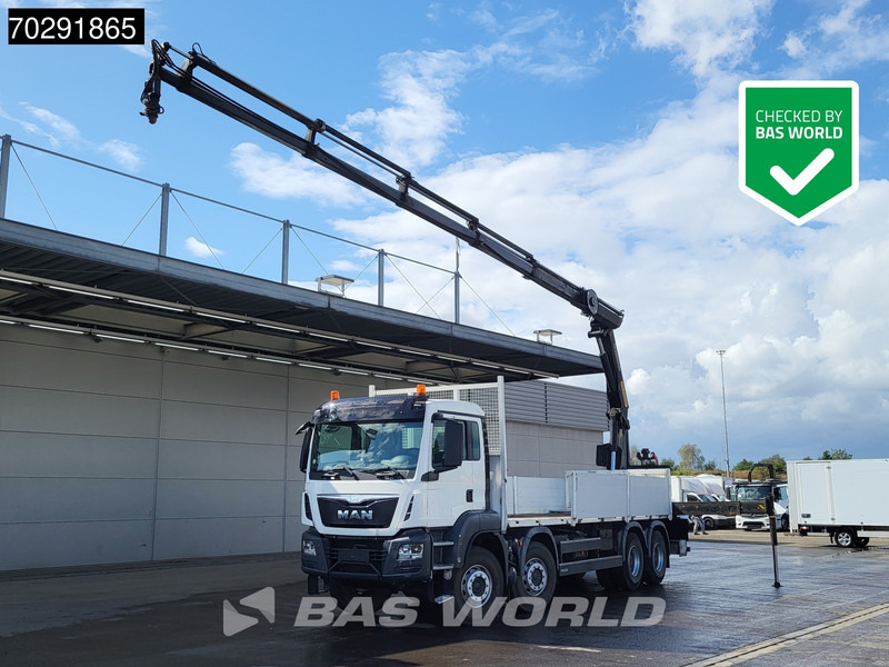 MAN TGS 35.400 8X4 Palfinger PK23002 SH Big-Axle Euro 6 - Tovornjak s kesonom, Tovornjak z dvigalom: slika 1 MAN TGS 35.400 8X4 Palfinger PK23002 SH Big-Axle Euro 6 - Tovornjak s kesonom, Tovornjak z dvigalom: slika 1
