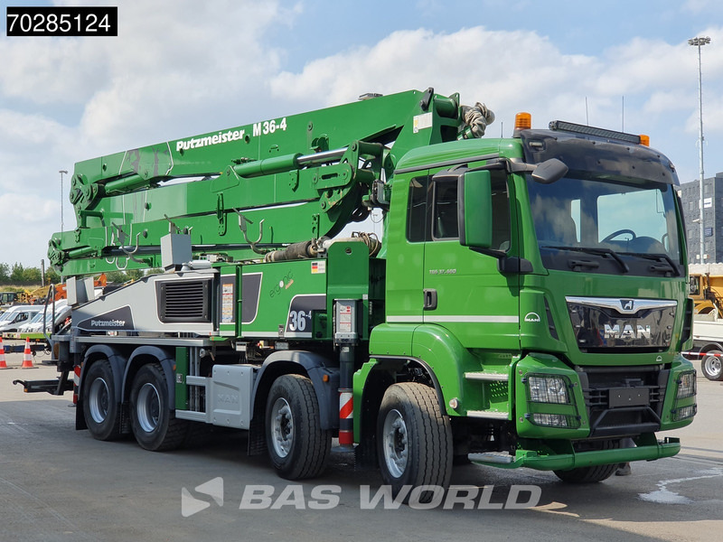 MAN TGS 37.460 8X4 Putzmeister M36-4 Pump Manual Big-Axle Steelsuspension Navi Euro 6 - Črpalka za beton: slika 3 MAN TGS 37.460 8X4 Putzmeister M36-4 Pump Manual Big-Axle Steelsuspension Navi Euro 6 - Črpalka za beton: slika 3