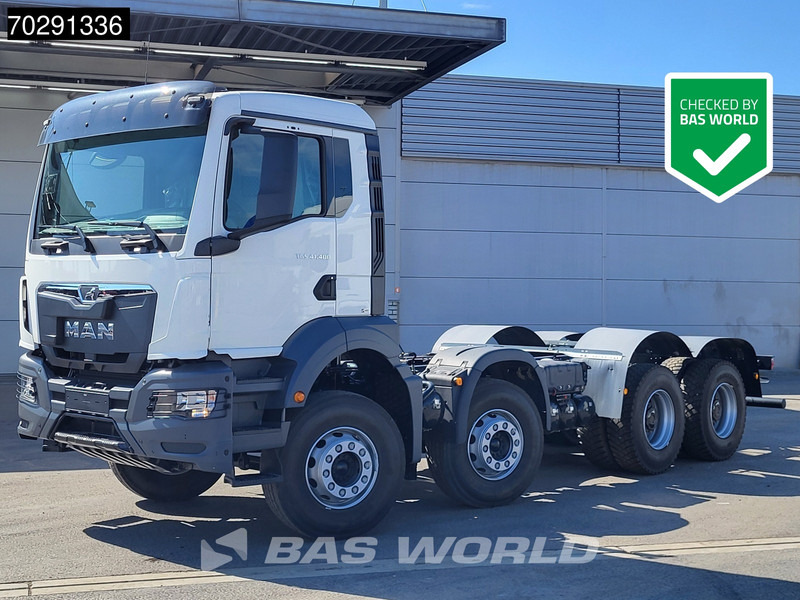 MAN TGS 41.400 8X4 New! Steelsuspension Big-Axle Manual Euro 2 - Tovornjak-šasija: slika 1 MAN TGS 41.400 8X4 New! Steelsuspension Big-Axle Manual Euro 2 - Tovornjak-šasija: slika 1