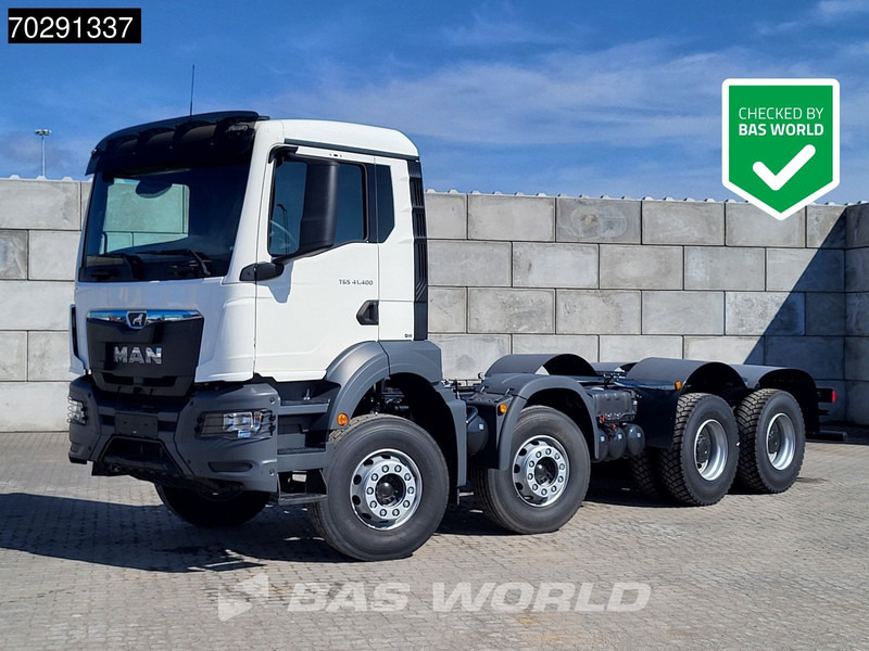MAN TGS 41.400 8X4 New! Steelsuspension Big-Axle Manual Euro 2 - Tovornjak-šasija: slika 1 MAN TGS 41.400 8X4 New! Steelsuspension Big-Axle Manual Euro 2 - Tovornjak-šasija: slika 1