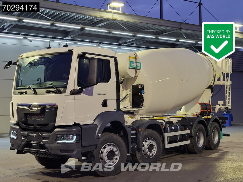 MAN TGS 41.440 8X4 NEW! 12m3 Imer Mixer Steelsuspension Big-Axle Automatic Euro 6 - Avtomešalec: slika 1 MAN TGS 41.440 8X4 NEW! 12m3 Imer Mixer Steelsuspension Big-Axle Automatic Euro 6 - Avtomešalec: slika 1