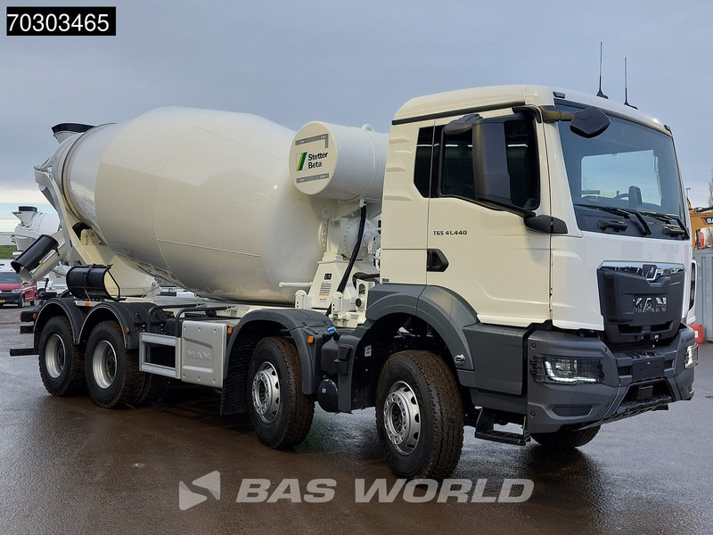 MAN TGS 41.440 8X4 NEW! 12m3 Stetter Mixer Big-Axle Steelsuspension Automatic Euro 6 - Avtomešalec: slika 3 MAN TGS 41.440 8X4 NEW! 12m3 Stetter Mixer Big-Axle Steelsuspension Automatic Euro 6 - Avtomešalec: slika 3