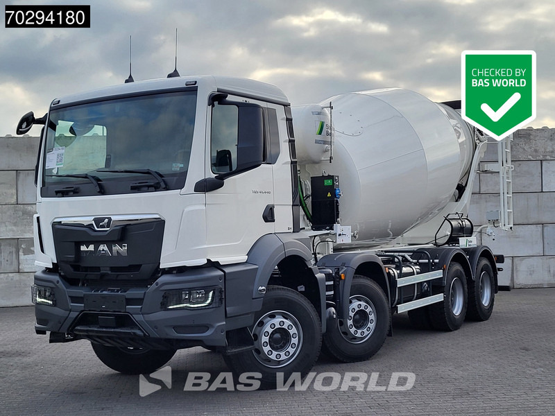 MAN TGS 41.440 8X4 New! 12m3 Schwing Mixer Big-Axle Steelsuspension Automatic Euro 6 - Avtomešalec: slika 1 MAN TGS 41.440 8X4 New! 12m3 Schwing Mixer Big-Axle Steelsuspension Automatic Euro 6 - Avtomešalec: slika 1