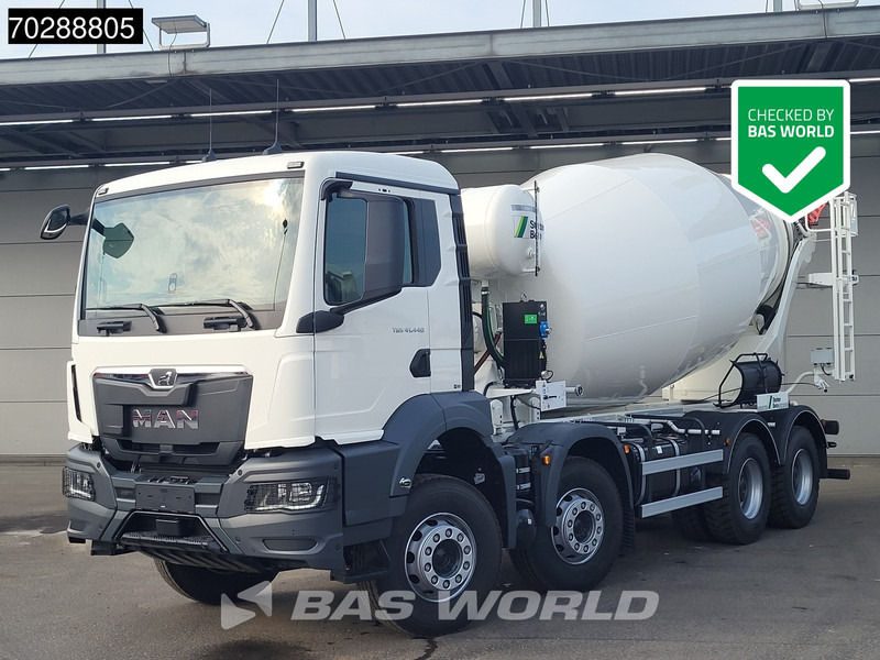 MAN TGS 41.440 8X4 New! 12m3 Stetter Steelsuspension Automatic Euro 6 - Avtomešalec: slika 1 MAN TGS 41.440 8X4 New! 12m3 Stetter Steelsuspension Automatic Euro 6 - Avtomešalec: slika 1