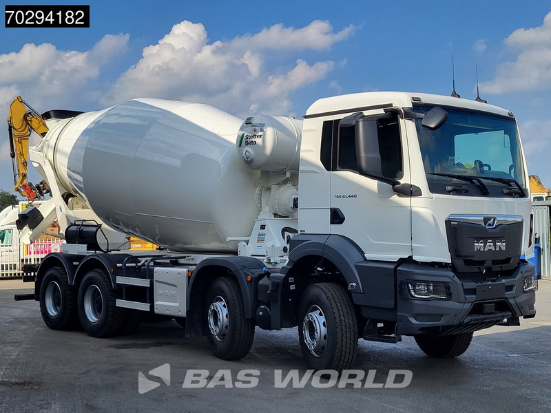 MAN TGS 41.440 8X4 New! Stetter 12 FHC BL Mixer Big-Axle Steelsuspension Automatic Euro 6 - Avtomešalec: slika 3 MAN TGS 41.440 8X4 New! Stetter 12 FHC BL Mixer Big-Axle Steelsuspension Automatic Euro 6 - Avtomešalec: slika 3