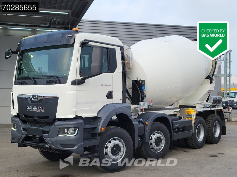 MAN TGS 41.480 8X4 NEW! 12m3 Mixer Retarder Steelsuspension Big-Axle Euro 6 - Avtomešalec: slika 1 MAN TGS 41.480 8X4 NEW! 12m3 Mixer Retarder Steelsuspension Big-Axle Euro 6 - Avtomešalec: slika 1