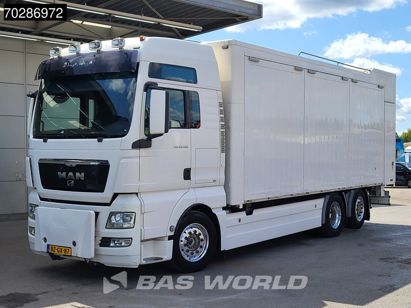 MAN TGX 26.480 TGX 6X2 NL-Truck BDF HorseTransport Lift+steering axle Standklima Automatic Xenon Alcoa´s Euro 5 - Kontejnerski tovornjak/ Tovornjak z zamenljivim tovoriščem: slika 5 MAN TGX 26.480 TGX 6X2 NL-Truck BDF HorseTransport Lift+steering axle Standklima Automatic Xenon Alcoa´s Euro 5 - Kontejnerski tovornjak/ Tovornjak z zamenljivim tovoriščem: slika 5