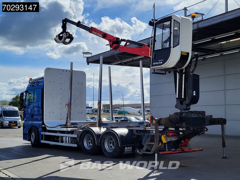 MAN TGX 33.580 TGX 6X4 XLX Palfinger M12L83 Retarder Navi Xenon Euro 6 - Tovornjak za prevoz lesa, Tovornjak z dvigalom: slika 2 MAN TGX 33.580 TGX 6X4 XLX Palfinger M12L83 Retarder Navi Xenon Euro 6 - Tovornjak za prevoz lesa, Tovornjak z dvigalom: slika 2