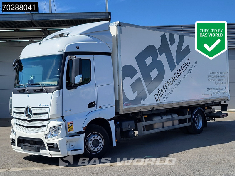 Mercedes-Benz Actros 1842 4X2 19tonner BDF box Ladebordwand Navi Automatic Euro 6 - Kontejnerski tovornjak/ Tovornjak z zamenljivim tovoriščem: slika 1 Mercedes-Benz Actros 1842 4X2 19tonner BDF box Ladebordwand Navi Automatic Euro 6 - Kontejnerski tovornjak/ Tovornjak z zamenljivim tovoriščem: slika 1