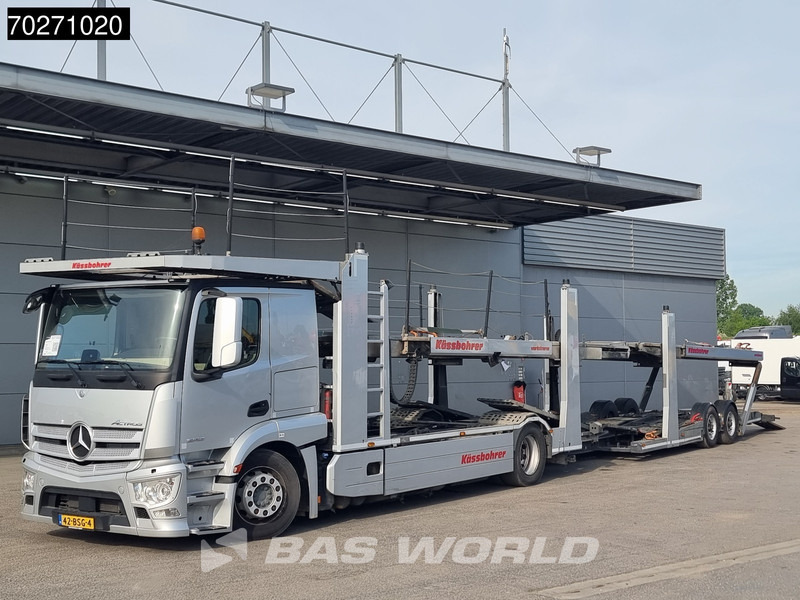 Mercedes-Benz Actros 1843 4X2 NL-Truck 8 Cars Hydraulic Winch Kässbohrer Car Transporter Euro 6 - Tovornjak avtotransporter: slika 1 Mercedes-Benz Actros 1843 4X2 NL-Truck 8 Cars Hydraulic Winch Kässbohrer Car Transporter Euro 6 - Tovornjak avtotransporter: slika 1