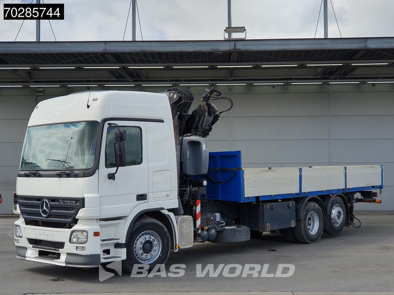 Mercedes-Benz Actros 2532 6X2 Fassi F330D3 Crane Kran Lift+steering Axle 3-Pedals Euro 3 - Tovornjak s kesonom, Tovornjak z dvigalom: slika 1 Mercedes-Benz Actros 2532 6X2 Fassi F330D3 Crane Kran Lift+steering Axle 3-Pedals Euro 3 - Tovornjak s kesonom, Tovornjak z dvigalom: slika 1