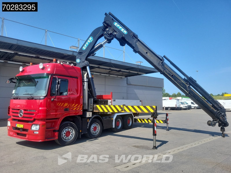 Mercedes-Benz Actros 2648 850 8X4 Effer 850/9S Kran Fifth wheel Big-Axle Automatic Euro 5 - Tovornjak s kesonom, Tovornjak z dvigalom: slika 3 Mercedes-Benz Actros 2648 850 8X4 Effer 850/9S Kran Fifth wheel Big-Axle Automatic Euro 5 - Tovornjak s kesonom, Tovornjak z dvigalom: slika 3