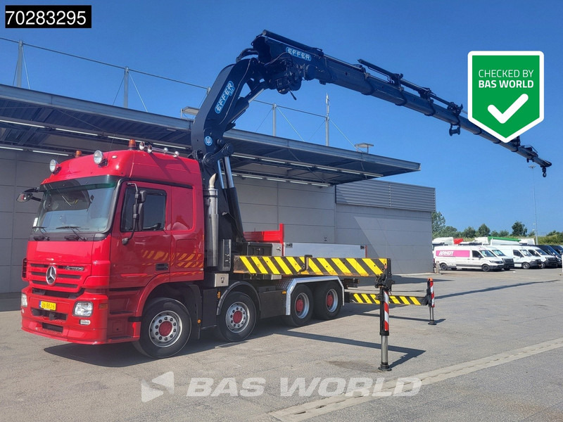 Mercedes-Benz Actros 2648 850 8X4 Effer 850/9S Kran Fifth wheel Big-Axle Automatic Euro 5 - Tovornjak s kesonom, Tovornjak z dvigalom: slika 1 Mercedes-Benz Actros 2648 850 8X4 Effer 850/9S Kran Fifth wheel Big-Axle Automatic Euro 5 - Tovornjak s kesonom, Tovornjak z dvigalom: slika 1