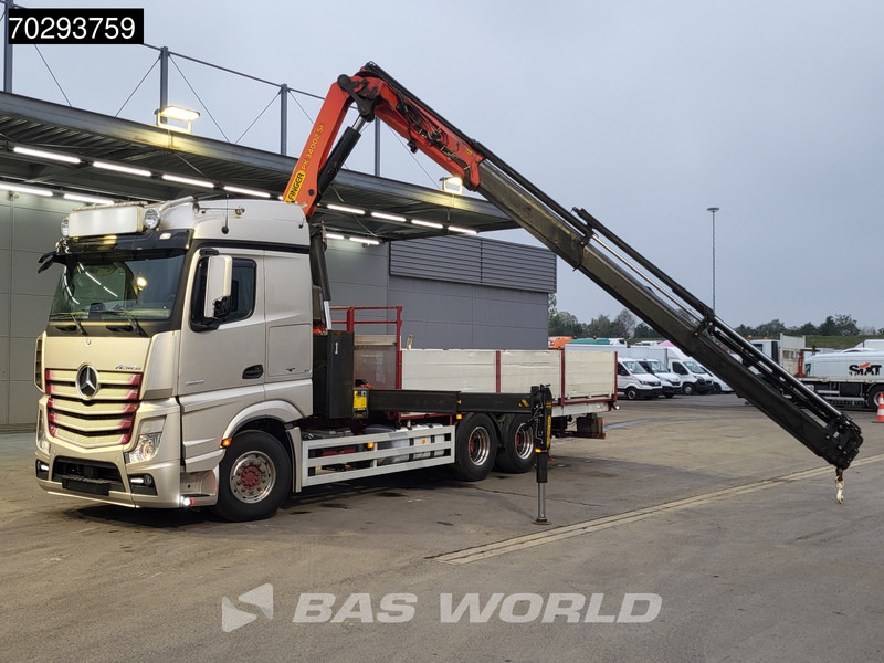 Mercedes-Benz Actros 2653 Actros 6X4 Palfinger PK34002 SH Kran Crane Retarder Xenon Euro 6 - Tovornjak s kesonom, Tovornjak z dvigalom: slika 5 Mercedes-Benz Actros 2653 Actros 6X4 Palfinger PK34002 SH Kran Crane Retarder Xenon Euro 6 - Tovornjak s kesonom, Tovornjak z dvigalom: slika 5
