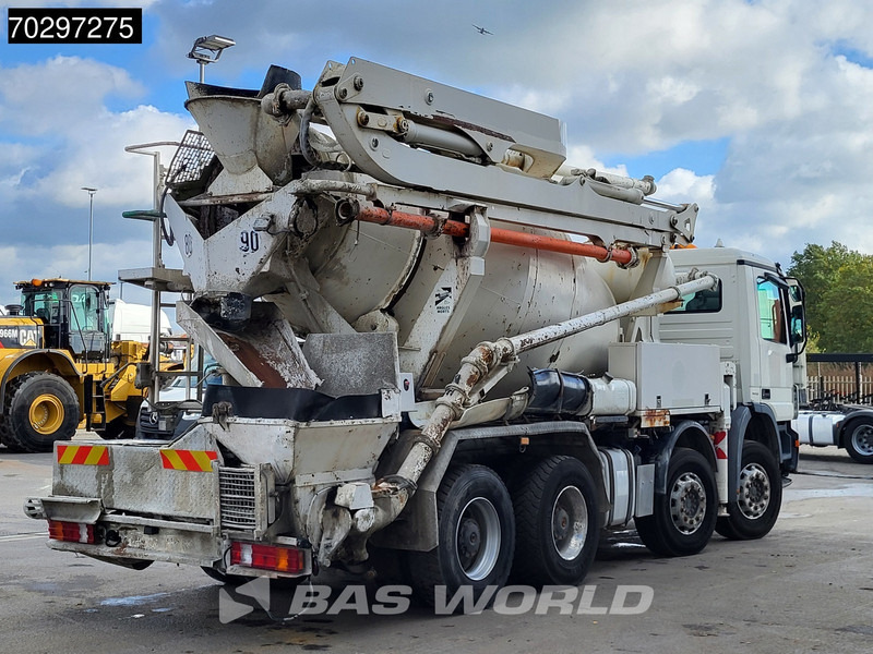 Mercedes-Benz Actros 3241 8X4 7m3 Putzmeister TMM 21-3 Mixer Big-Axle Steelsuspension 3-Pedals Euro 4 - Avtomešalec: slika 5 Mercedes-Benz Actros 3241 8X4 7m3 Putzmeister TMM 21-3 Mixer Big-Axle Steelsuspension 3-Pedals Euro 4 - Avtomešalec: slika 5