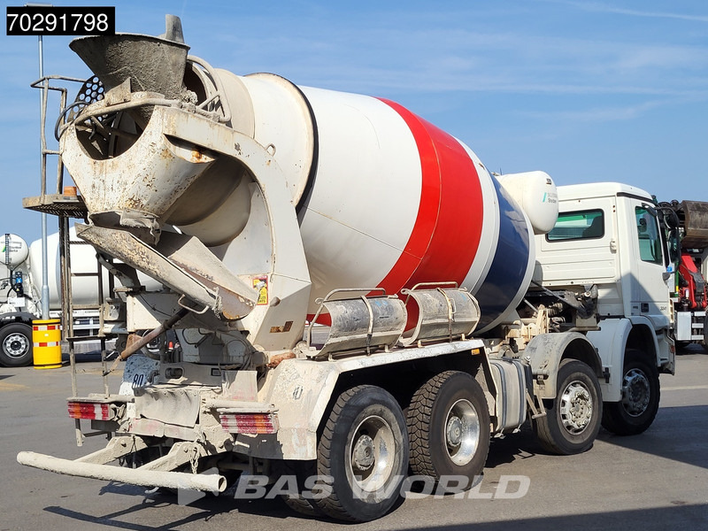 Avtomešalec Mercedes-Benz Actros 3241 8X4 9m3 Stetter Mixer Big-Axle Steelsuspension Retarder Euro 5: slika 5