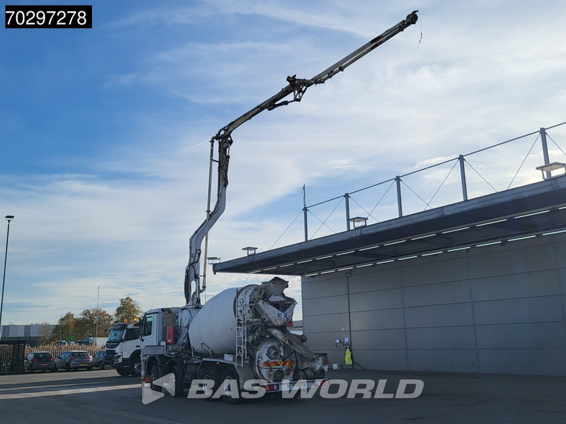 Mercedes-Benz Actros 3241 8X4 Putzmeister TMM 21-G2 PUMI 7m3 Mixer Big-Axle Steelsuspension 3-Pedals Euro 3 - Črpalka za beton: slika 5 Mercedes-Benz Actros 3241 8X4 Putzmeister TMM 21-G2 PUMI 7m3 Mixer Big-Axle Steelsuspension 3-Pedals Euro 3 - Črpalka za beton: slika 5