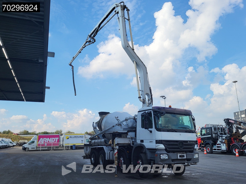 Mercedes-Benz Actros 3241 8X4 Putzmeister TMM 21 PUMI 7m3 Liebherr mixer 3-Pedals Big-Axle Euro 3 - Avtomešalec: slika 5 Mercedes-Benz Actros 3241 8X4 Putzmeister TMM 21 PUMI 7m3 Liebherr mixer 3-Pedals Big-Axle Euro 3 - Avtomešalec: slika 5
