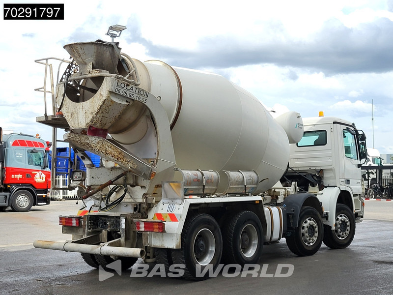 Mercedes-Benz Actros 3241 8X4 Retarder 9m3 Stetter Steelsuspension 3-Pedals Euro 4 - Avtomešalec: slika 5 Mercedes-Benz Actros 3241 8X4 Retarder 9m3 Stetter Steelsuspension 3-Pedals Euro 4 - Avtomešalec: slika 5