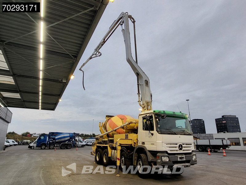 Mercedes-Benz Actros 3244 8X4 Retarder Putzmeister 24 Mtrs Pumi Big-Axle 3-Pedals Euro 4 - Črpalka za beton: slika 3 Mercedes-Benz Actros 3244 8X4 Retarder Putzmeister 24 Mtrs Pumi Big-Axle 3-Pedals Euro 4 - Črpalka za beton: slika 3
