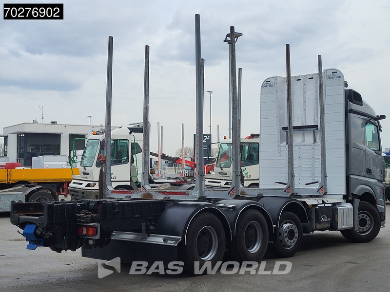 Mercedes-Benz Actros 3563 8X4 Timber truck wood transport Big-Axle Lift+Lenkachse Euro 6 - Tovornjak za prevoz lesa: slika 5 Mercedes-Benz Actros 3563 8X4 Timber truck wood transport Big-Axle Lift+Lenkachse Euro 6 - Tovornjak za prevoz lesa: slika 5