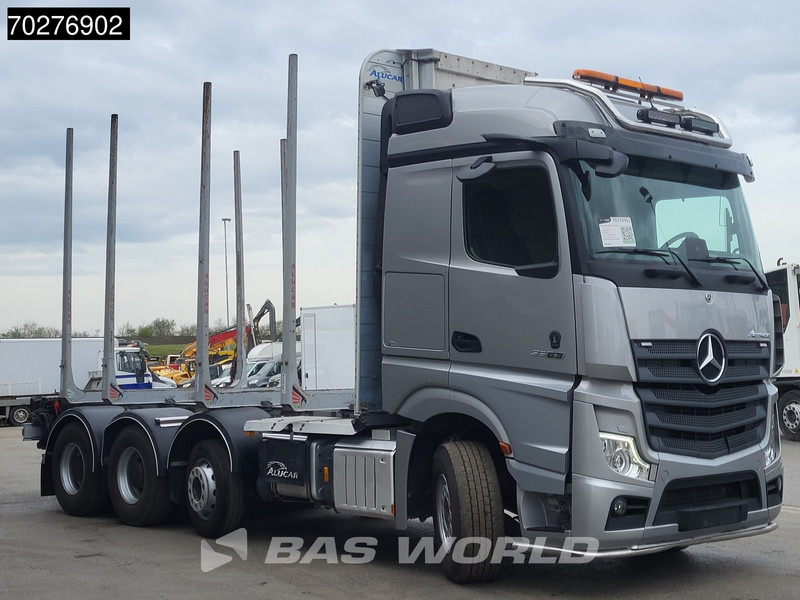 Mercedes-Benz Actros 3563 8X4 Timber truck wood transport Big-Axle Lift+Lenkachse Euro 6 - Tovornjak za prevoz lesa: slika 3 Mercedes-Benz Actros 3563 8X4 Timber truck wood transport Big-Axle Lift+Lenkachse Euro 6 - Tovornjak za prevoz lesa: slika 3