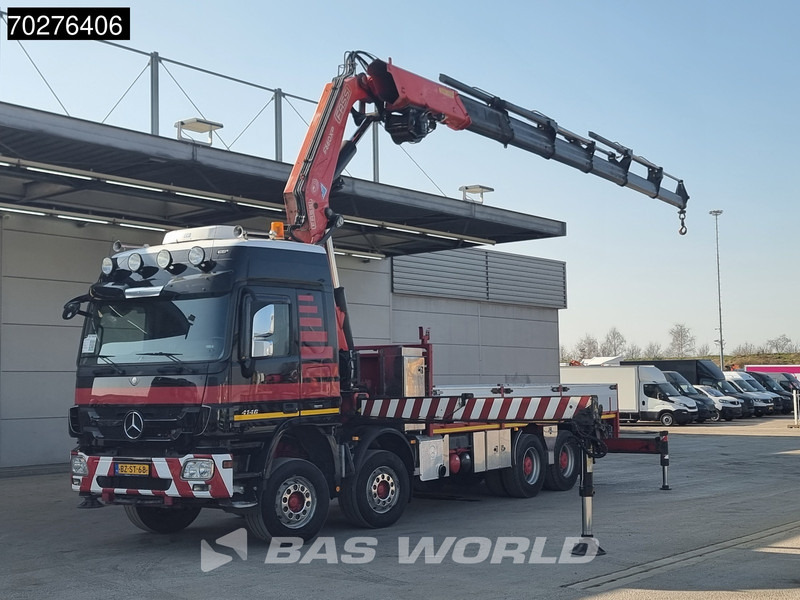 Mercedes-Benz Actros 4146 8X4 FASSI F600AXP.26 Crane Kran NL-Truck Euro 5 - Tovornjak s kesonom, Tovornjak z dvigalom: slika 1 Mercedes-Benz Actros 4146 8X4 FASSI F600AXP.26 Crane Kran NL-Truck Euro 5 - Tovornjak s kesonom, Tovornjak z dvigalom: slika 1
