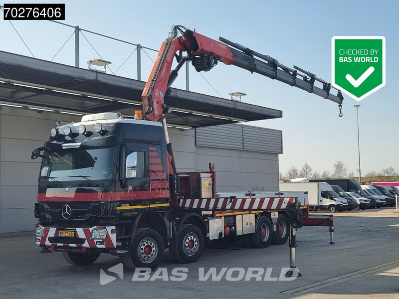 Mercedes-Benz Actros 4146 8X4 FASSI F600AXP.26 Crane Kran NL-Truck Euro 5 - Tovornjak s kesonom, Tovornjak z dvigalom: slika 1 Mercedes-Benz Actros 4146 8X4 FASSI F600AXP.26 Crane Kran NL-Truck Euro 5 - Tovornjak s kesonom, Tovornjak z dvigalom: slika 1