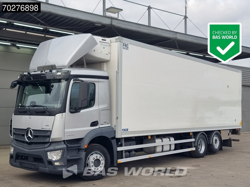 Mercedes-Benz Antos 2746 6X2 Carrier Supra 1250 Silent Mt ladebordwand Lift+Lenkachse Euro 6 - Tovornjak hladilnik: slika 1 Mercedes-Benz Antos 2746 6X2 Carrier Supra 1250 Silent Mt ladebordwand Lift+Lenkachse Euro 6 - Tovornjak hladilnik: slika 1