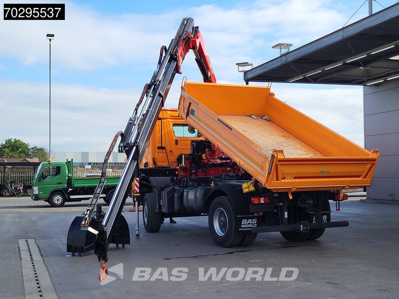 Mercedes-Benz Arocs 1835 4X4 4x4 Fassi F135AC.0.24 Crane Kran Meiller 3-Way Tipper Big-Axle - Tovornjak prekucnik, Tovornjak z dvigalom: slika 2 Mercedes-Benz Arocs 1835 4X4 4x4 Fassi F135AC.0.24 Crane Kran Meiller 3-Way Tipper Big-Axle - Tovornjak prekucnik, Tovornjak z dvigalom: slika 2