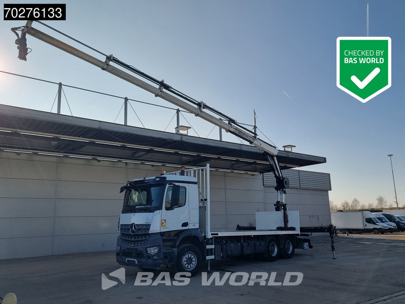 Mercedes-Benz Arocs 2636 6X4 HIAB X-HIDUO 188 ES-S Crane Kran Big axle Euro 6 - Tovornjak s kesonom, Tovornjak z dvigalom: slika 1 Mercedes-Benz Arocs 2636 6X4 HIAB X-HIDUO 188 ES-S Crane Kran Big axle Euro 6 - Tovornjak s kesonom, Tovornjak z dvigalom: slika 1