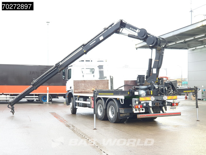 Mercedes-Benz Arocs 2636 6X4 Hiab 144 E-3 Hipro Kran Crane Remote Full Steel Euro 6 - Tovornjak s kesonom, Tovornjak z dvigalom: slika 2 Mercedes-Benz Arocs 2636 6X4 Hiab 144 E-3 Hipro Kran Crane Remote Full Steel Euro 6 - Tovornjak s kesonom, Tovornjak z dvigalom: slika 2