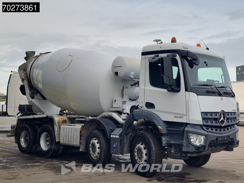Mercedes-Benz Arocs 3240 8X4 9m3 Steelsuspension Automatic Alcoa's Euro 6 - Avtomešalec: slika 3 Mercedes-Benz Arocs 3240 8X4 9m3 Steelsuspension Automatic Alcoa's Euro 6 - Avtomešalec: slika 3