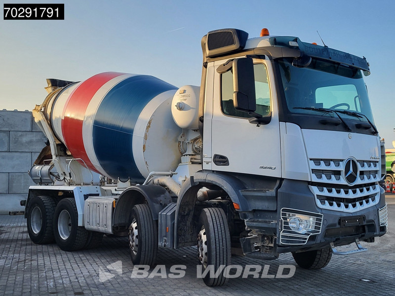 Mercedes-Benz Arocs 3240 8X4 9m3 Stetter mixer Steelsuspension Automatic Euro 6 - Avtomešalec: slika 3 Mercedes-Benz Arocs 3240 8X4 9m3 Stetter mixer Steelsuspension Automatic Euro 6 - Avtomešalec: slika 3