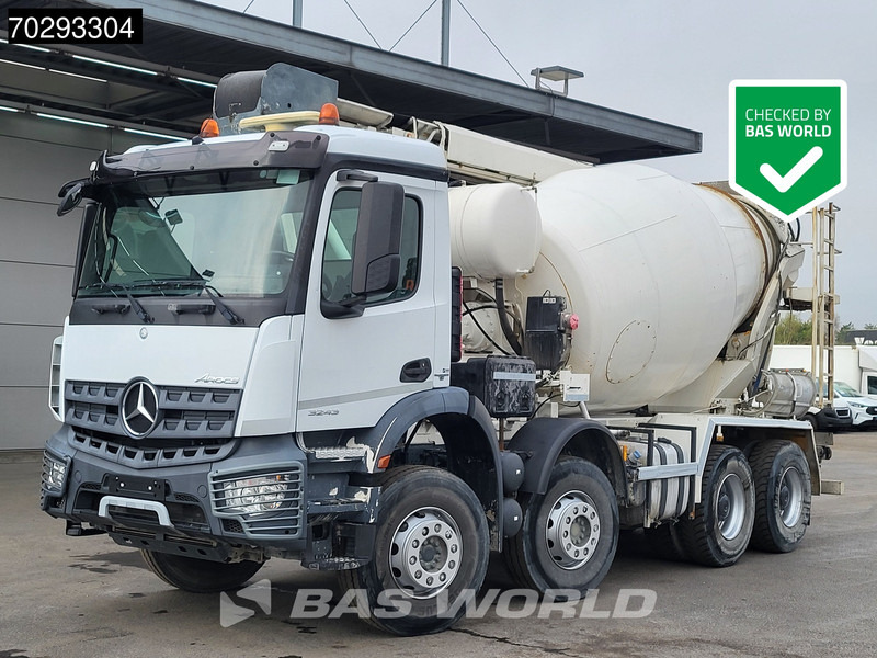Mercedes-Benz Arocs 3243 8X4 7m3 Stetter Mixer Big-Axle Steelsuspension Euro 6 - Avtomešalec: slika 1 Mercedes-Benz Arocs 3243 8X4 7m3 Stetter Mixer Big-Axle Steelsuspension Euro 6 - Avtomešalec: slika 1