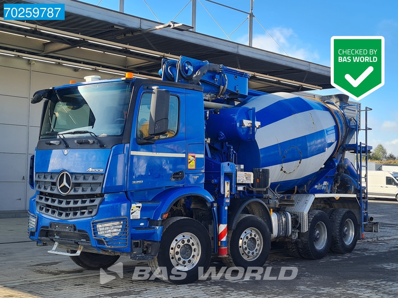 Mercedes-Benz Arocs 3251 8X4 PUMI Putzmeister TMM 24 + Liebherr 7m3 Mixer Retarder Euro 6 - Črpalka za beton: slika 1 Mercedes-Benz Arocs 3251 8X4 PUMI Putzmeister TMM 24 + Liebherr 7m3 Mixer Retarder Euro 6 - Črpalka za beton: slika 1
