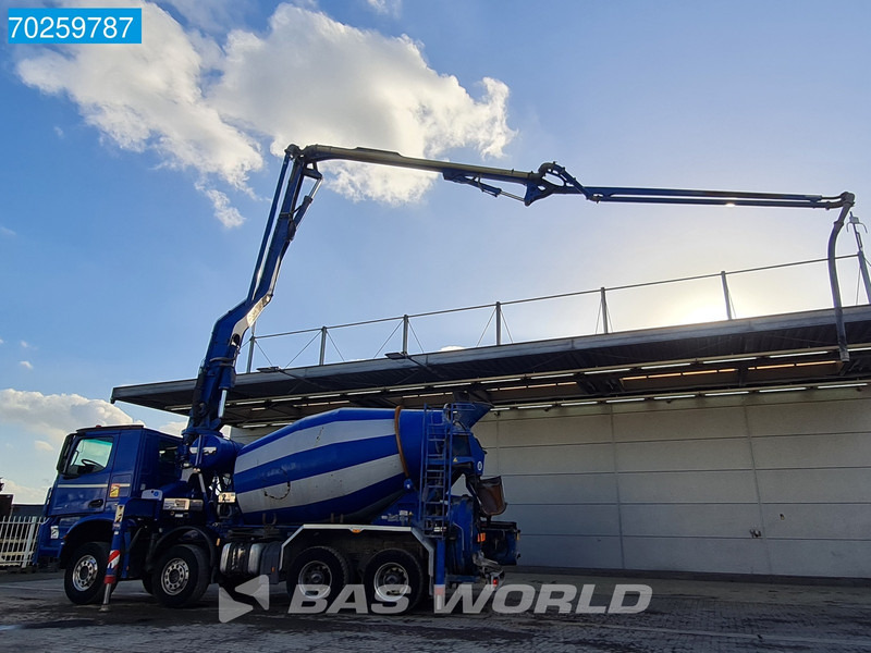 Mercedes-Benz Arocs 3251 8X4 PUMI Putzmeister TMM 24 + Liebherr 7m3 Mixer Retarder Euro 6 - Črpalka za beton: slika 3 Mercedes-Benz Arocs 3251 8X4 PUMI Putzmeister TMM 24 + Liebherr 7m3 Mixer Retarder Euro 6 - Črpalka za beton: slika 3
