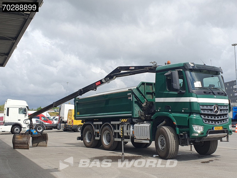 Mercedes-Benz Arocs 3342 Arocs 6X6 NL-Truck HMF 1643 Z-Crane Kran Steering Axle Big-Axle Euro 6 - Tovornjak prekucnik, Tovornjak z dvigalom: slika 5 Mercedes-Benz Arocs 3342 Arocs 6X6 NL-Truck HMF 1643 Z-Crane Kran Steering Axle Big-Axle Euro 6 - Tovornjak prekucnik, Tovornjak z dvigalom: slika 5